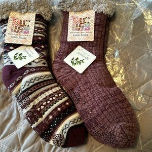 Muk Luks Cabin Socks